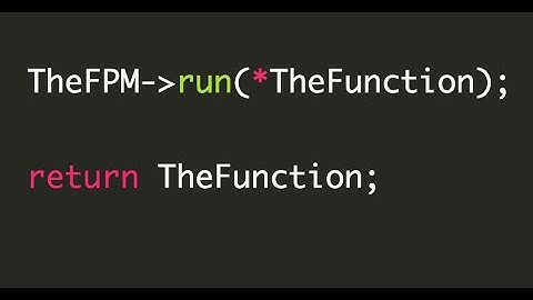 LLVM Tutorial #13: Optimizers Work