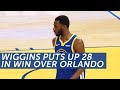 Two-Way Wiggins puts up 28 for Dubs in Orlando win
