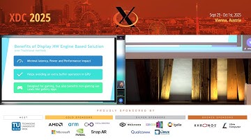 XDC 2025 | Display Engine Based Adaptive Sharpness Filter - Swati Sharma, Nemesa Garg, Adarsh GM