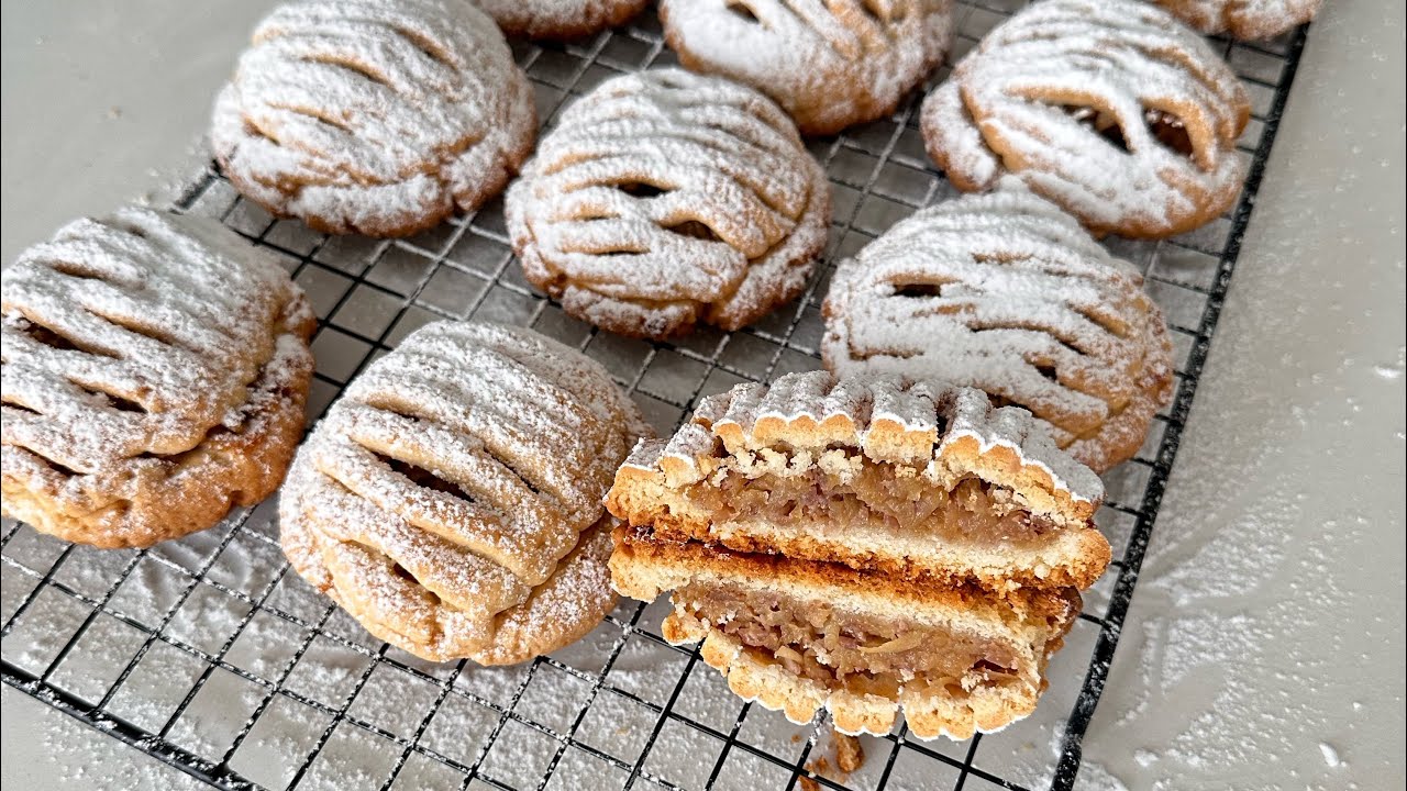 ELMALI KURABİYEYİ BÖYLE DENEYİN 😍 ELMALI TART KURABİYE ✅  ELMALI KURABİYE TARİFİ