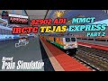 PART 2 HIGH SPEED ACTION IRCTC TEJAS EXPRESS: Ahmedabad to Mumbai Central Experience! 🚄🔥#shortlive