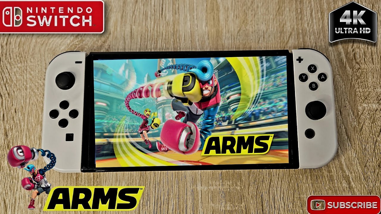 ARMS Nintendo Switch Oled Gameplay - YouTube