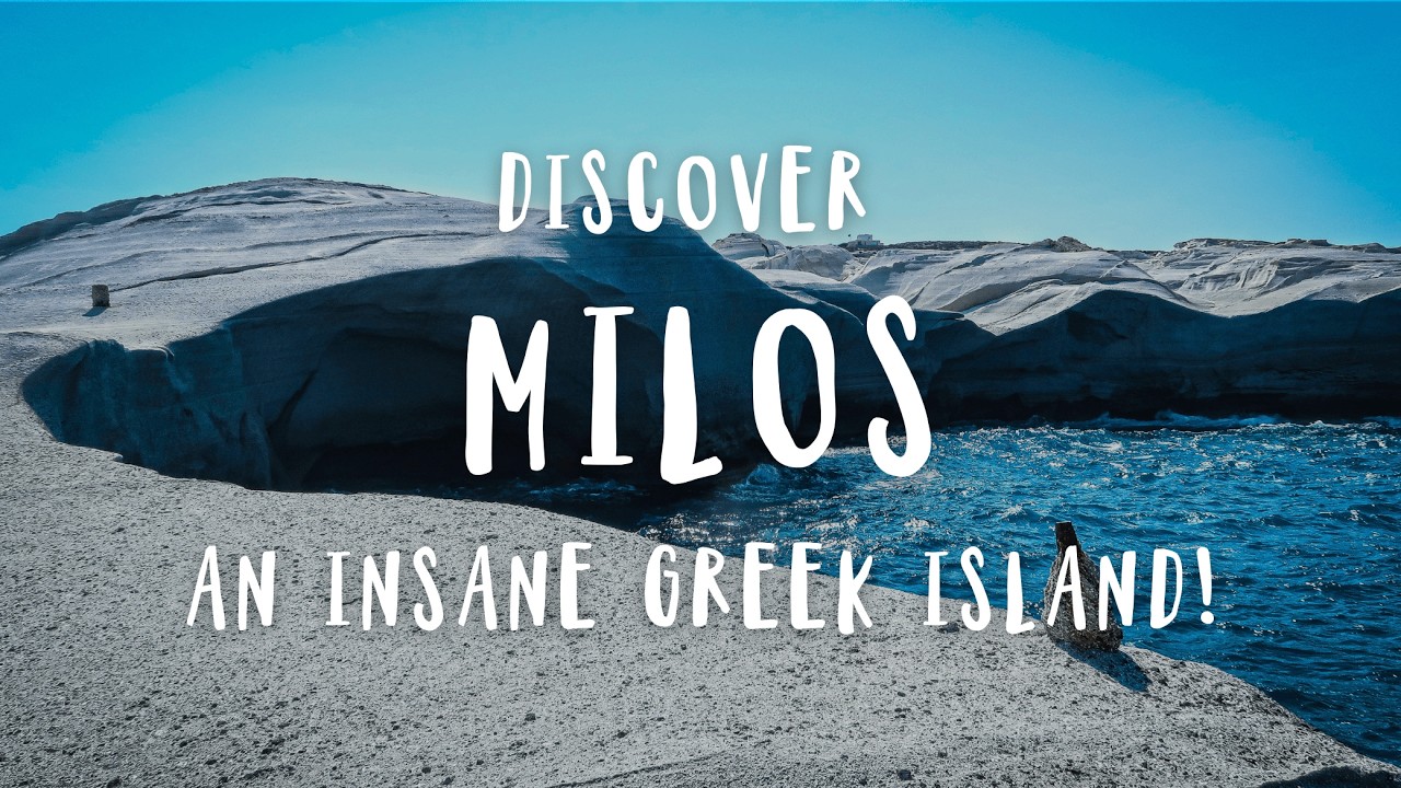 Откройте для себя Милос, БЕЗУМНЫЙ греческий остров