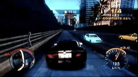Need For Speed Undercover (PS2) - My Sprint Gameplay