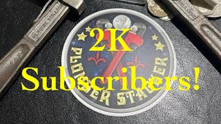 Silver & Gold 2000 Subscriber GAW! Special Guest RavenHawk Coins and more! @PlumberStacker