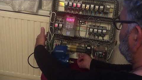 4th floor logic control lift elevator install 230v to 3 phase VFD part3 by seiluk