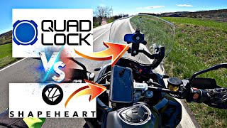 Shapeheart VS Quad lock! Comparativa porta cellulare!