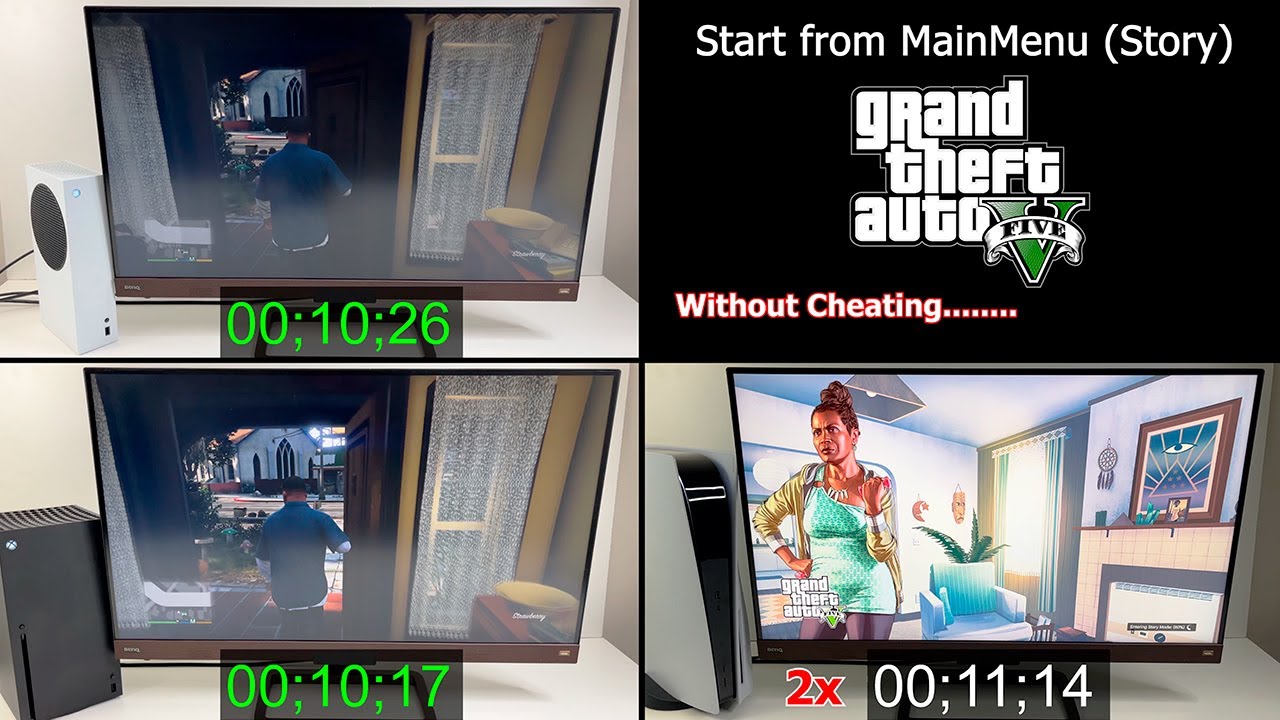 Xbox Series X loads GTA V at mindboggling speed - Charlie INTEL