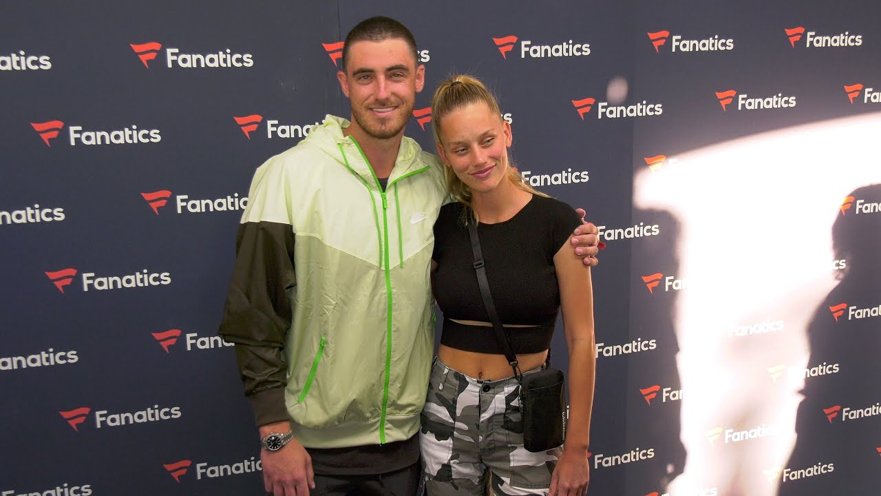 Cody Bellinger, Chase Carter “Michael Rubin's Fanatics Super Bowl Party”  Red Carpet 