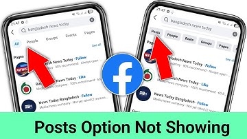 Facebook-zoekoptie op bericht wordt niet weergegeven || Berichttabblad ontbreekt in Facebook-zoek...