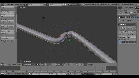 Blender Tips: Making Wire/Vine/Rope Basics