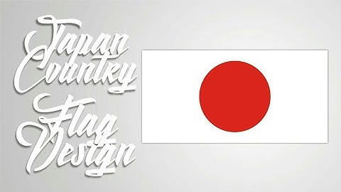 How to create JAPAN COUNTRY FLAG in corelDraw x7 2020