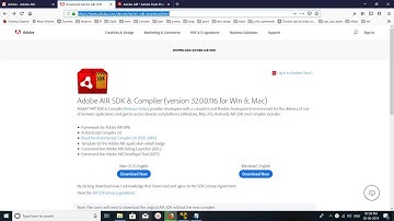 How to Install Adobe AIR SDK