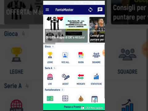 tutorial di come funziona fantamaster⚽ arriviamo 30 iscritti farò uno speciale