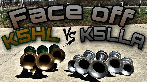 K5HL vs K5LLA Real Train Horn Battle Nathan Airchime!!