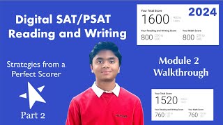 SAT/PSAT Reading & Writing Module 2 WALKTHROUGH | Tips and Tricks to Score an 800