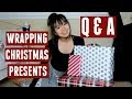 vlogmas day 18! ~ q&a and wrapping presents!! | bailey sok