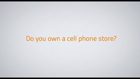 The Best POS for Cell Phone Stores!