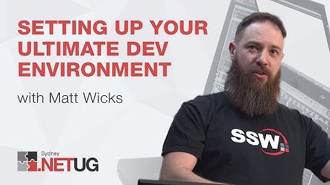 Setting Up Your Ultimate Dev Environment | Matt Wicks