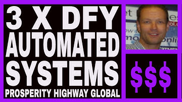 [NEW] Prosperity Highway Global Review - 3 X DFY Automated Systems.