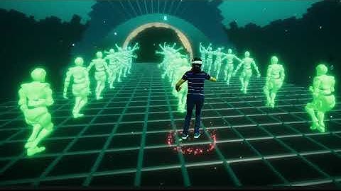 WAVE: Anticipatory Movement Visualization for VR Dancing (CHI 2024 paper video)