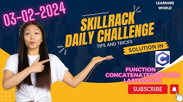 SkillRack Daily challenge Today