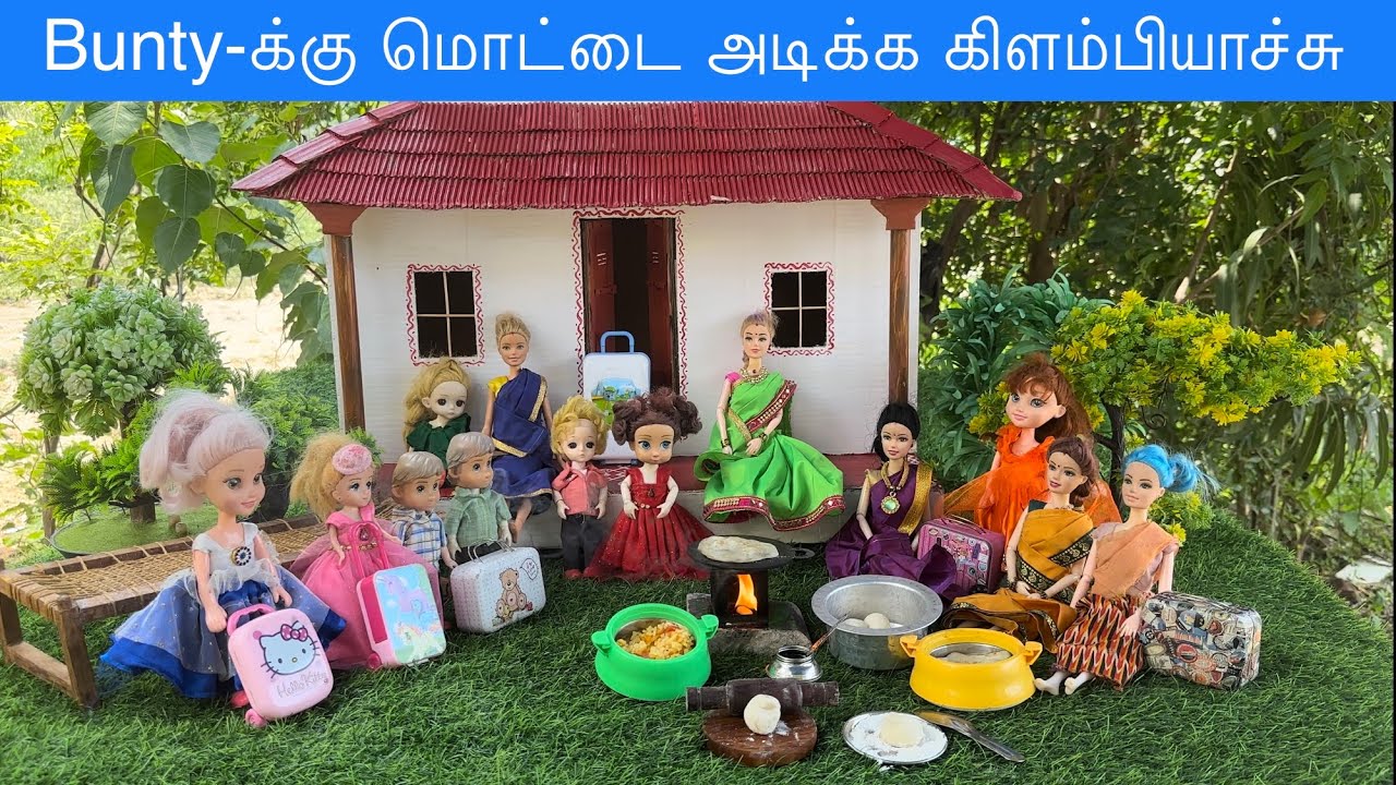 மண்வாசனை Episode 686|Bunty-க்கு மொட்டை அடிக்க கிளம்பியாச்சு#classicminifood#bunty #familytrip#summer