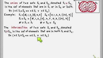 Discrete Structures [Lecture 14 / Segment 1] - Intro to set theory- Part 5/10