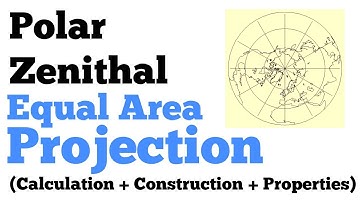 Polar Zenithal Equal Area Projection | Practical Geography
