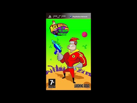 PSP - Ace Armstrong vs. the Alien Scumbags! u0027Title u0026 Gameplayu0027