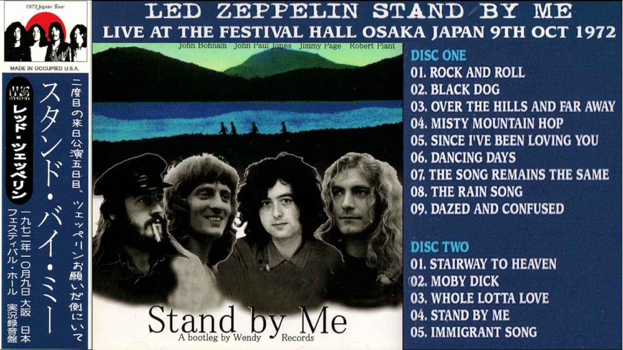 led zeppelin / ウルトラゼップ　1972年公演 Led Zeppelin 764 October 9 1972 Festival Hall Osaka Japan - YouTube