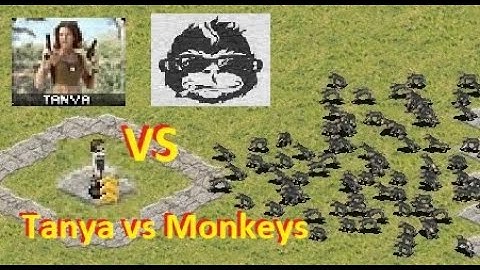 How many Monkeys can Tanya stop? - RedAlert 2 Yuri
