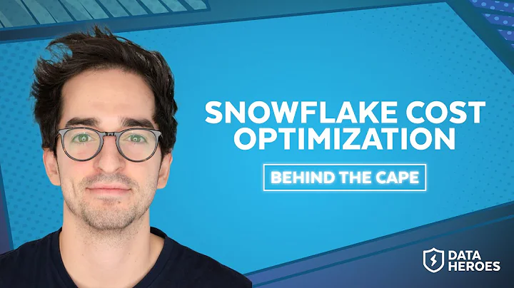 Behind The Cape: Snowflake Cost Optimization, Part 1