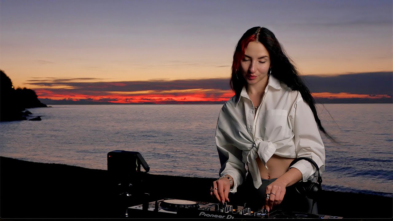 Kristen Kroft -  Live @ Sunset Dj Mix Gonio Beach, Georgia |Progressive House & Melodic Techno 2