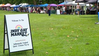Indy Gay Market, a community-driven nonprofit, supports local LGBTQ artists
