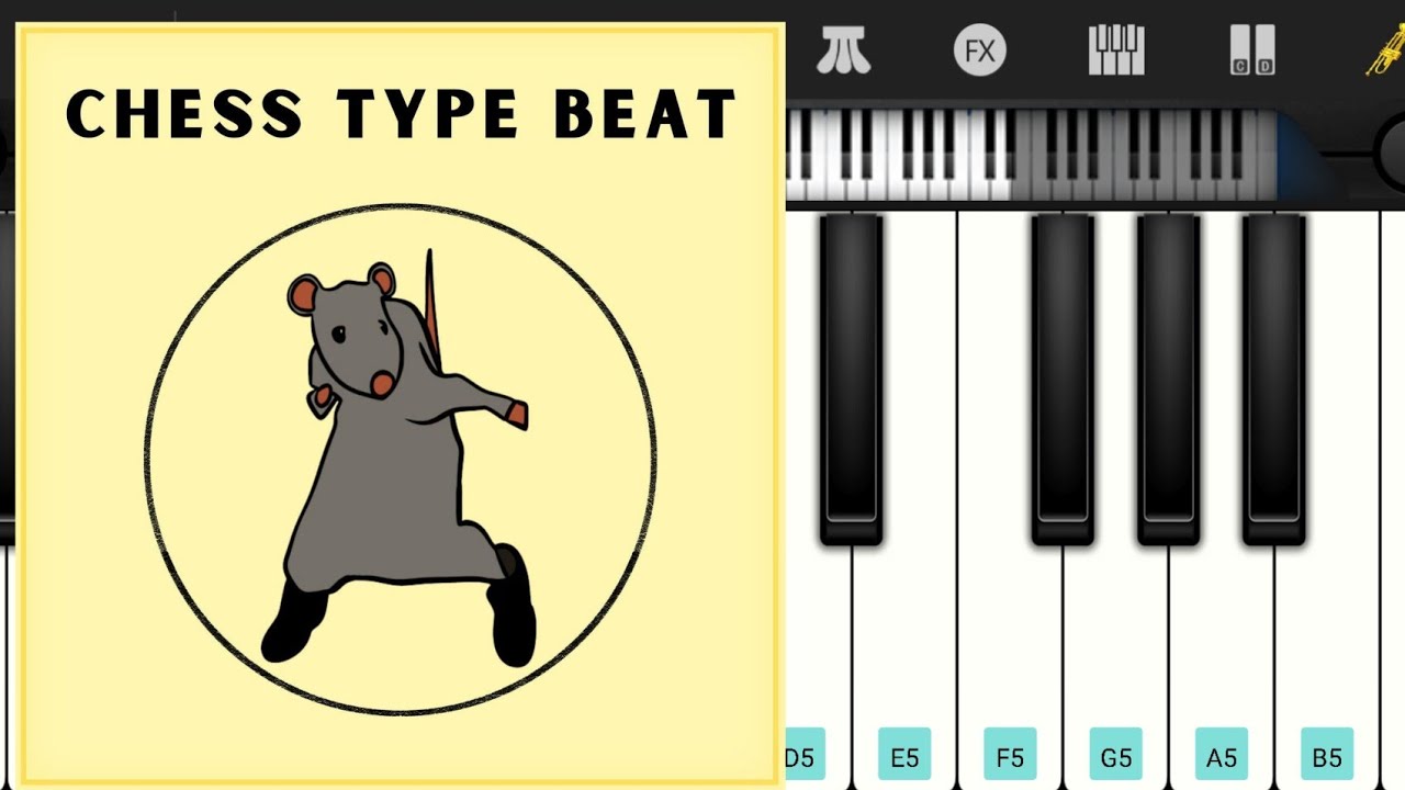Chess Type Beat | Piano Tutorial with Notes | Melodia - YouTube