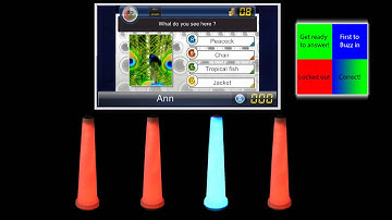 QuizXpress Sparkle buzzer pole