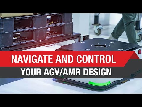 Decentralized motor control demo for AGV/AMR designs