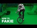 Как сделать фэйки на BMX (How to Fakie BMX)