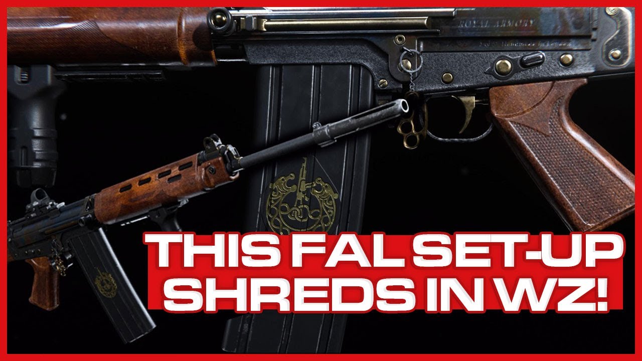 This Burst FAL Set-up Absolutely Shreds in Warzone ('The Aristocrat' FAL Assault Rifle)