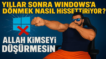 YILLAR BOYUNCA LİNUX KULLANAN KİŞİDEN UZUN KULLANIM WİNDOWS 11 İNCELEMESİ, HEMEN KURTULUN DOSTLAR :/