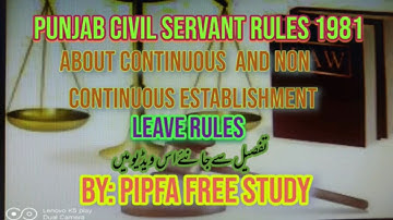 HOW TO LEAVE EARNED BY CIVIL SERVANT