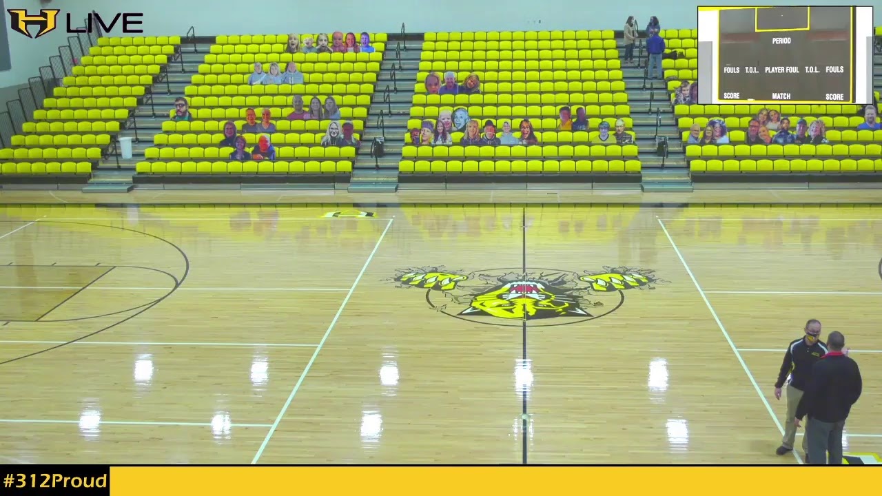 HMS Basketball Hoisington Haven HHS Gym YouTube