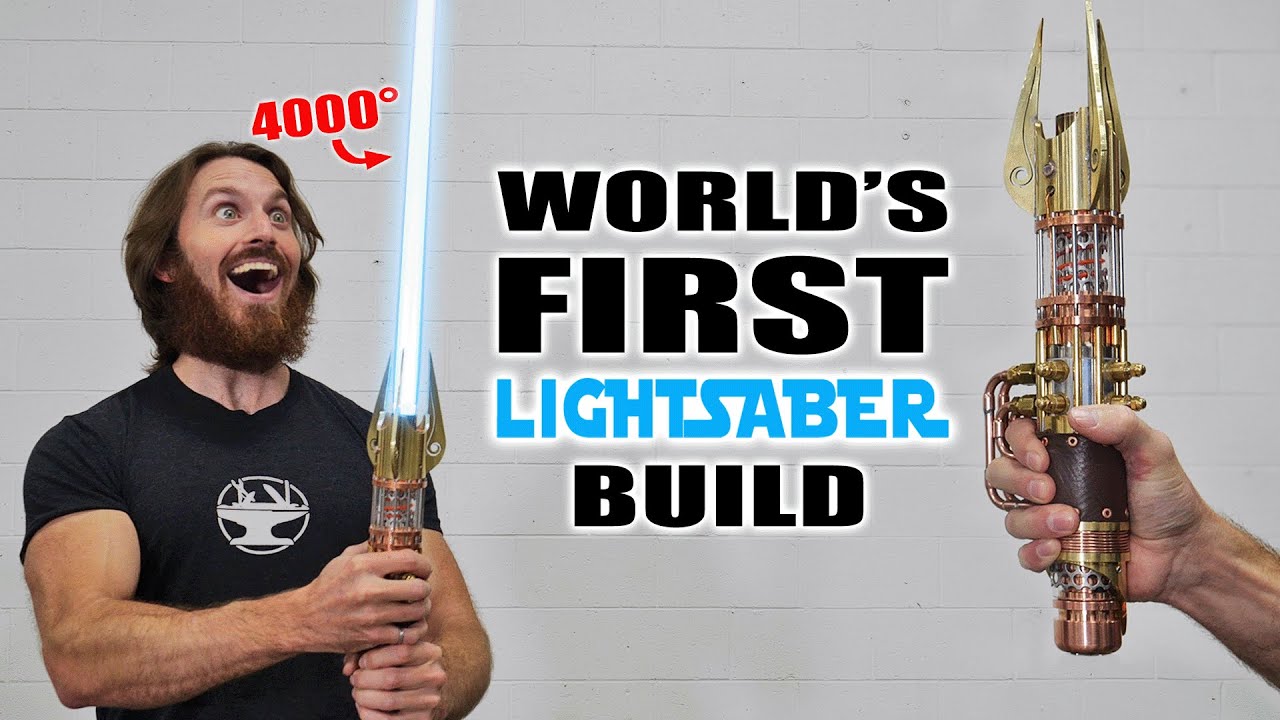 4000° PLASMA PROTO-LIGHTSABER BUILD (RETRACTABLE BLADE!) pic