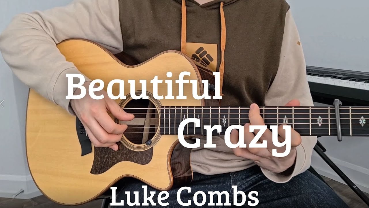 Luke Combs Beautiful Crazy // Fingerstyle Guitar Cover (FREE TABS