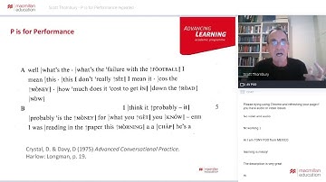 P is for Performance [Advancing Learning Webinar]
