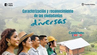 Caracterización y reconocimiento de las ciudadanías diversas