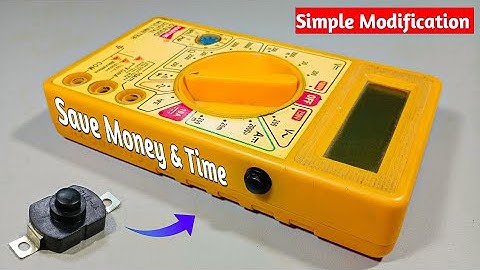 Multimeter मे ये Modification करो और देखो कमाल
