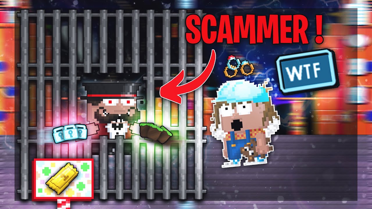 THE BIGGEST SCAMMER IN GROWTOPIA!