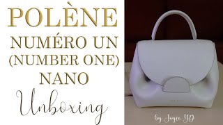 Numero Un Nano Textured Leather in Craie